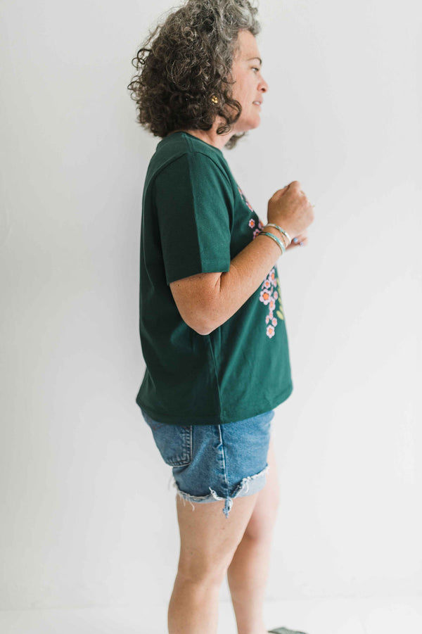 let yourself bloom | vintage forest crop