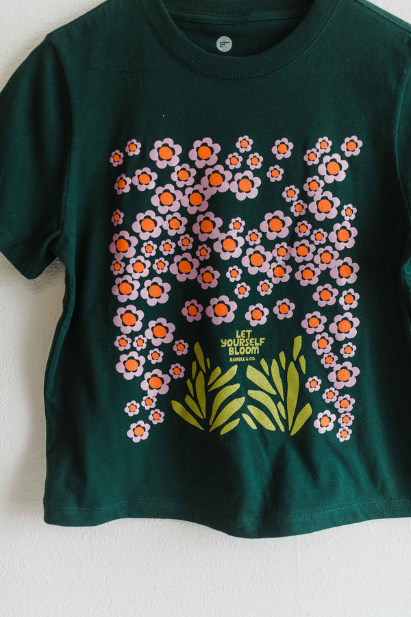 let yourself bloom | vintage forest crop