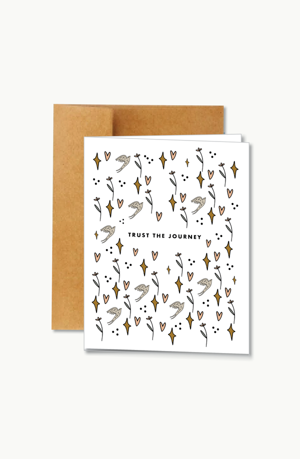 trust the journey | card