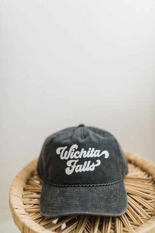 wichita falls groovy hat | charcoal