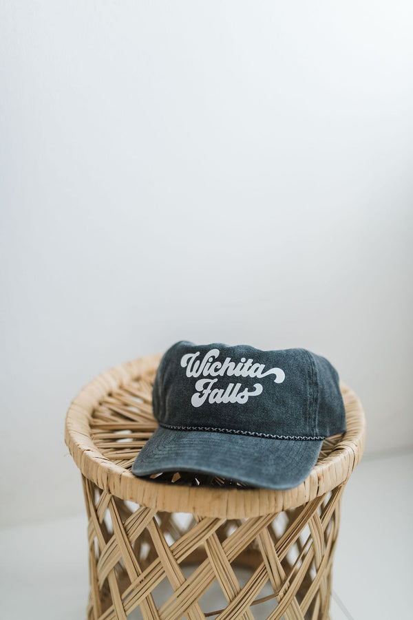 wichita falls groovy hat | charcoal