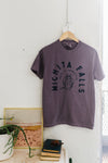 wichita falls armadillo | wine comfort colors tee