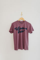 wichita falls groovy tee | vineyard