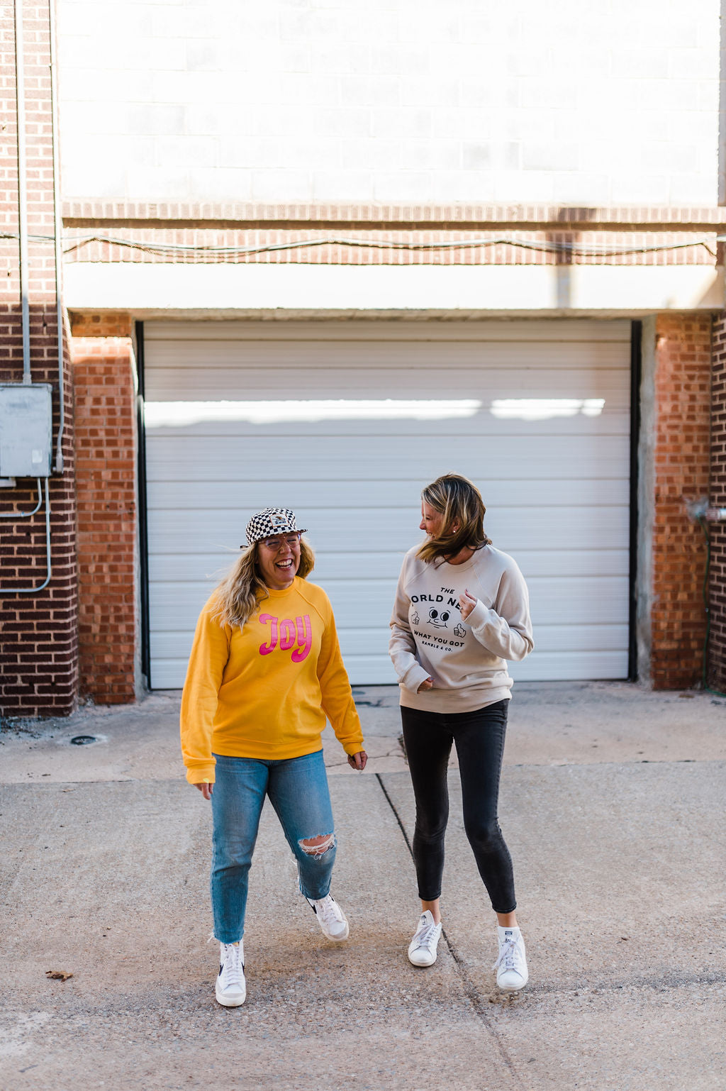 the world needs what you got | heather dust raglan sweatshirt
