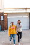 the world needs what you got | heather dust raglan sweatshirt