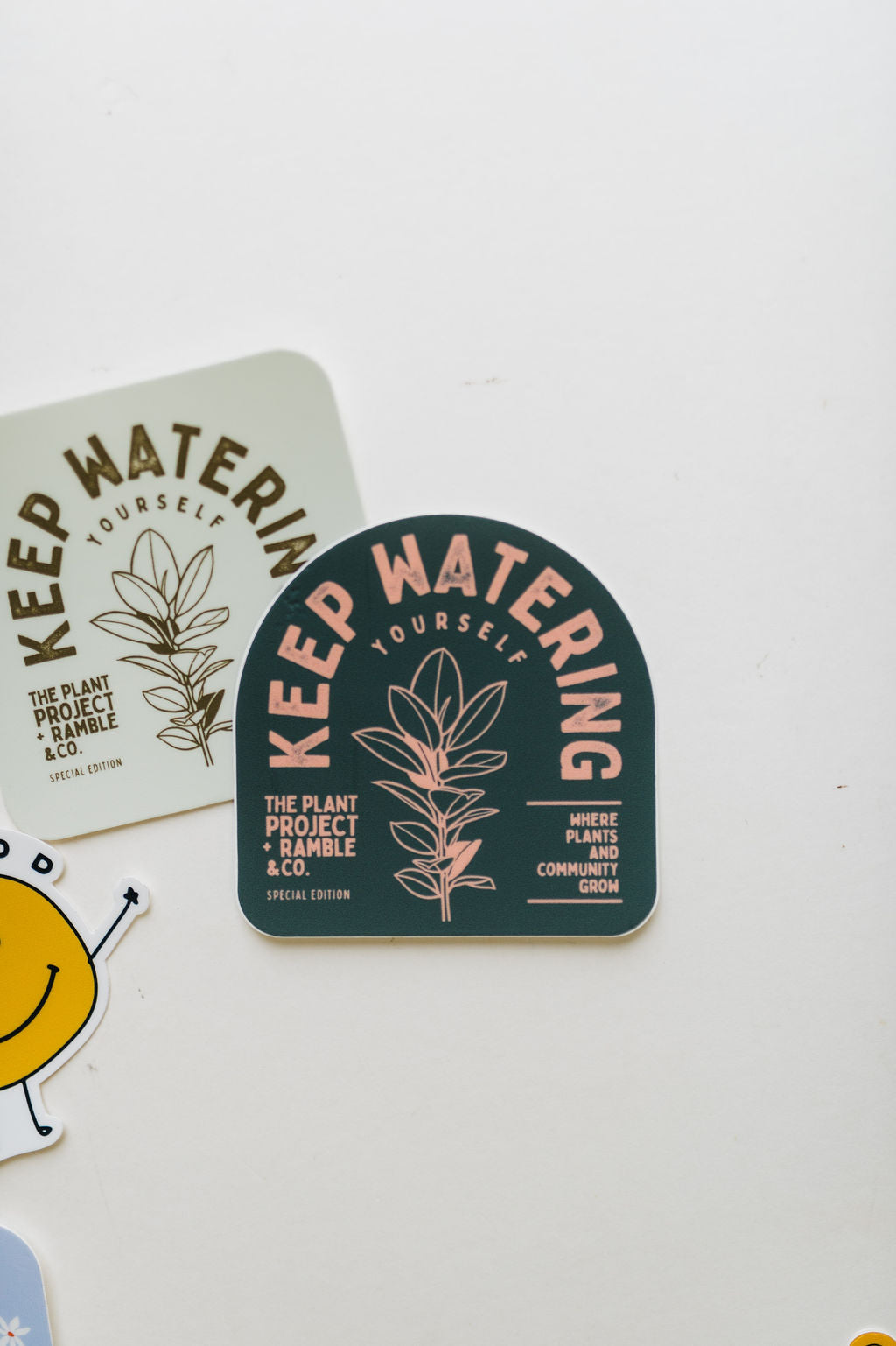 keep watering yourself arched | sticker
