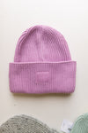 mad hatter ribbed beanie | orchid