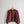 polka dot cardigan | maroon + pink