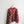 polka dot cardigan | maroon + pink