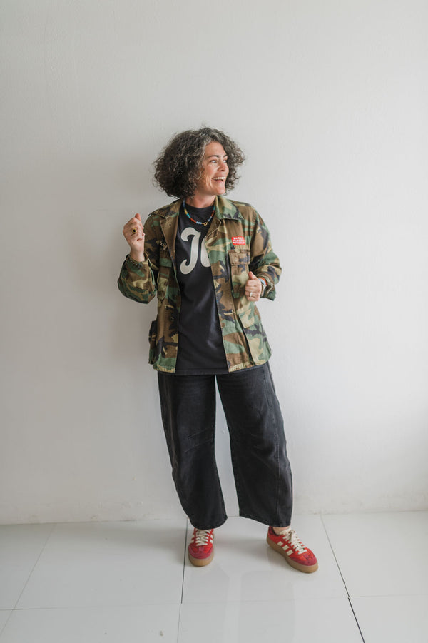 joy | graphite comfort colors tee