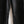 mid-rise wide leg barrel pants | black