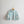 stripe puff sleeve button up | blue stripe