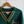 collared pullover | green + gold