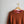 scallop puff sleeve sweater | brown fuschia