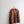 oversized polka dot scuba pullover | brown + white