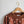 oversized polka dot scuba pullover | brown + white