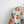 fuzzy cherry sweater | blue
