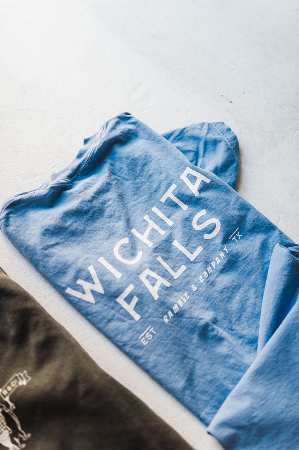 wichita falls | denim comfort colors