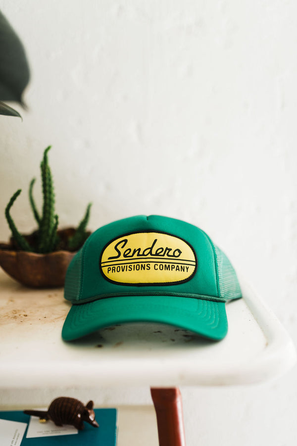 country store |  green hat