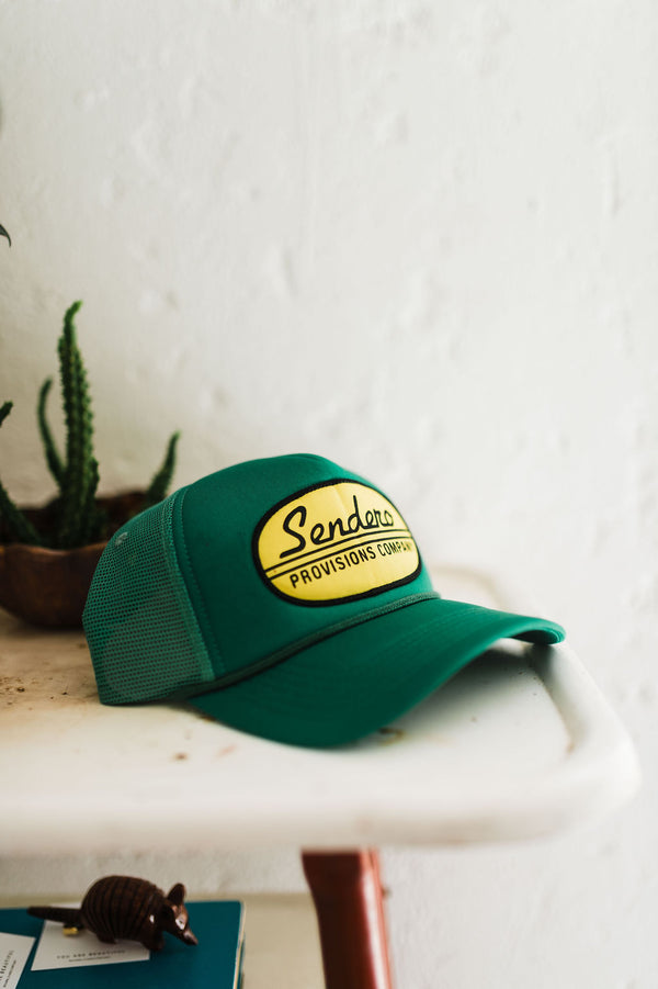 country store |  green hat