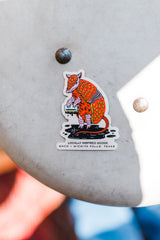 locally inspired armadillo | sticker