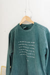 c.s. lewis | blue spruce crewneck sweatshirt