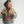 mixed plaid cover jacket | brown + cream
