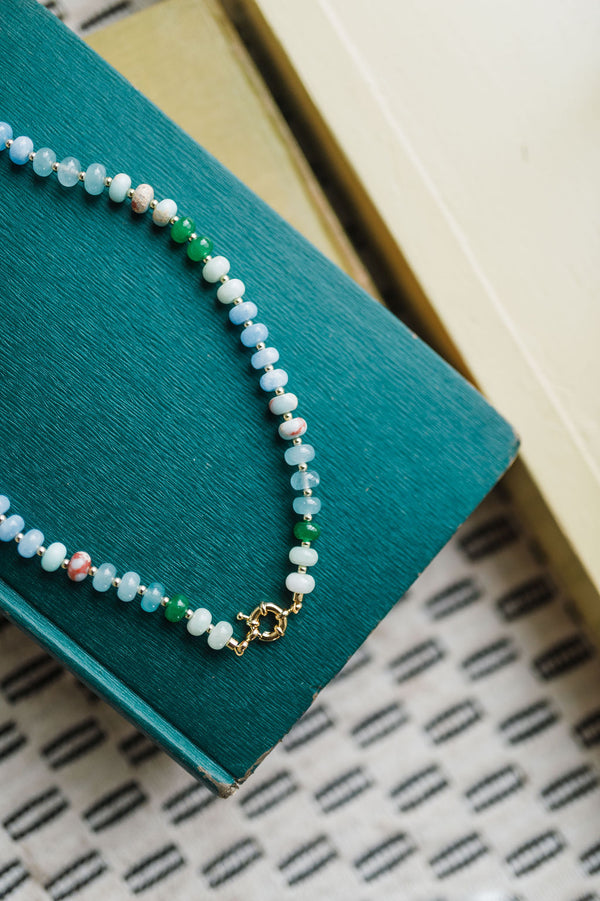candy gemstone necklace | taffy
