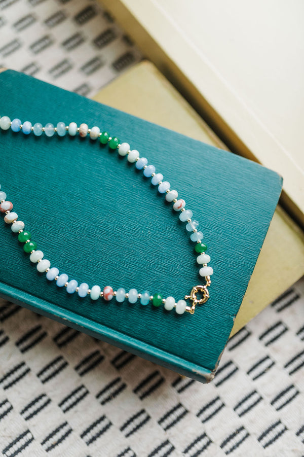 candy gemstone necklace | taffy