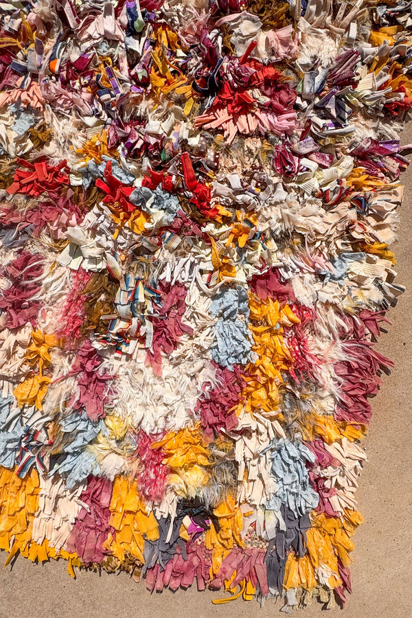 no. 4 | vintage moroccan rag rug