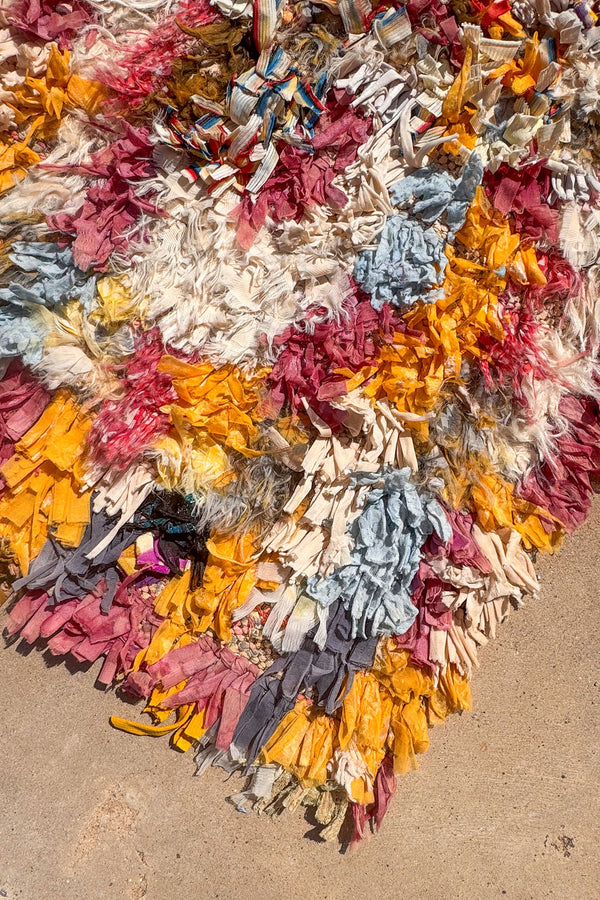 no. 4 | vintage moroccan rag rug