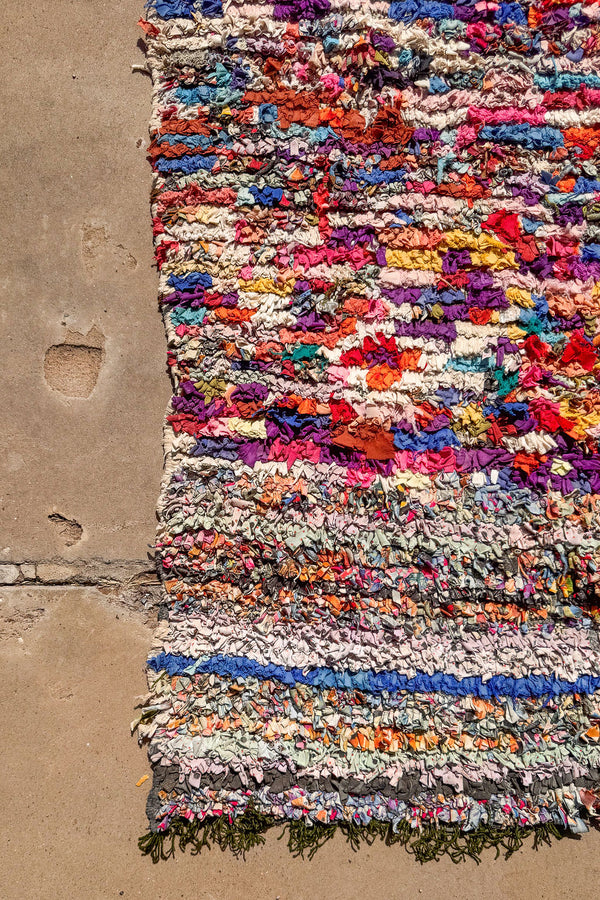 no. 5 | vintage moroccan rag rug