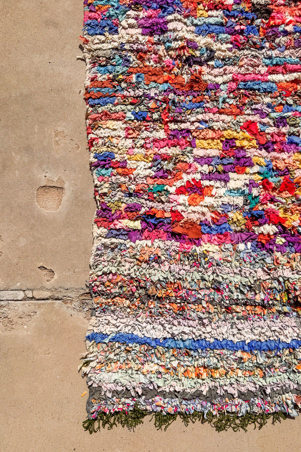 no. 5 | vintage moroccan rag rug