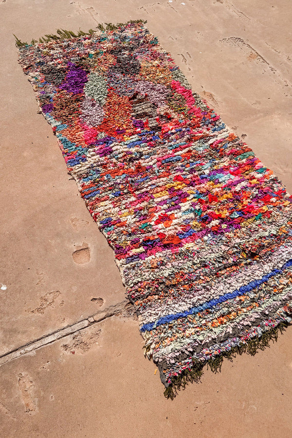 no. 5 | vintage moroccan rag rug