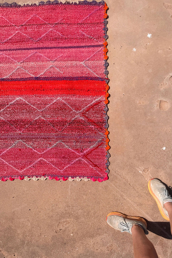 no. 7 | vintage peruvian knit rug