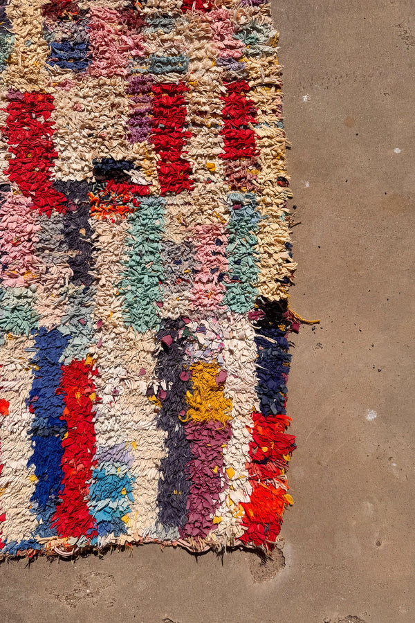 no. 9 | vintage moroccan rag runner