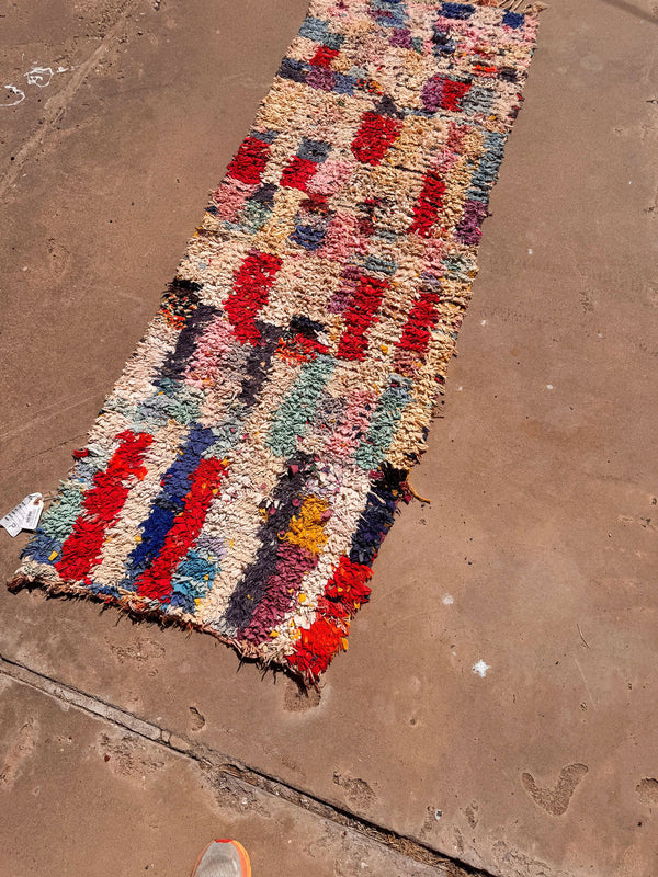 no. 9 | vintage moroccan rag runner