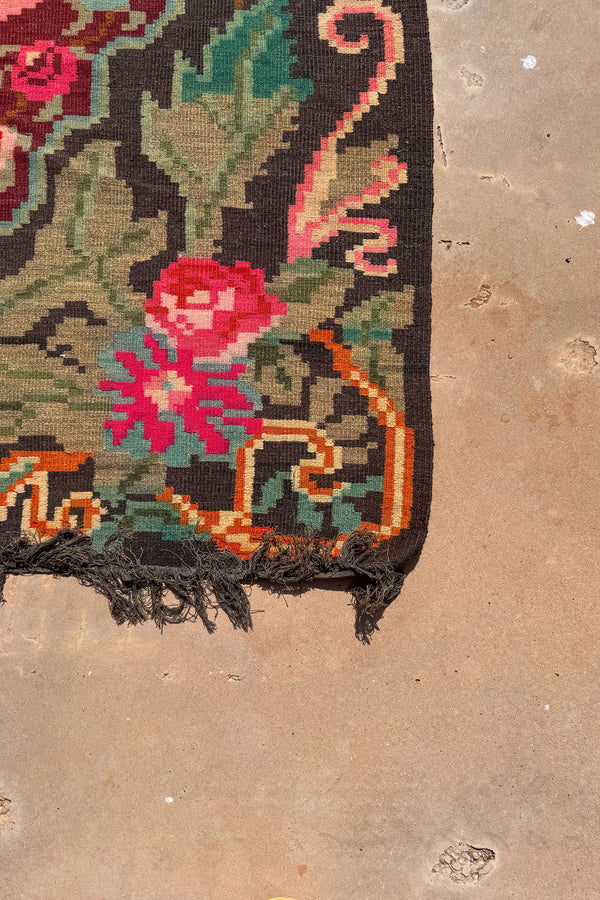 no. 2 | vintage turkish floral area rug