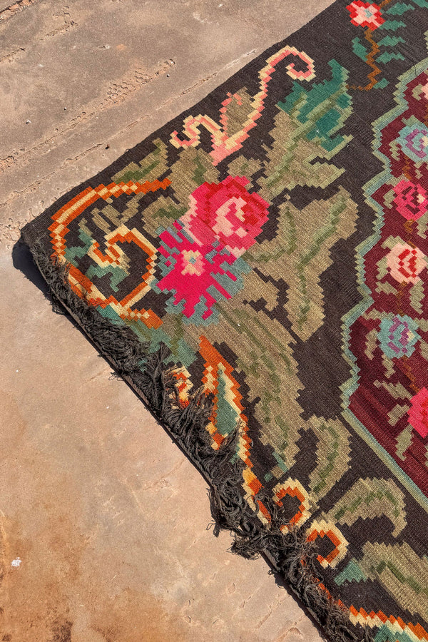 no. 2 | vintage turkish floral area rug