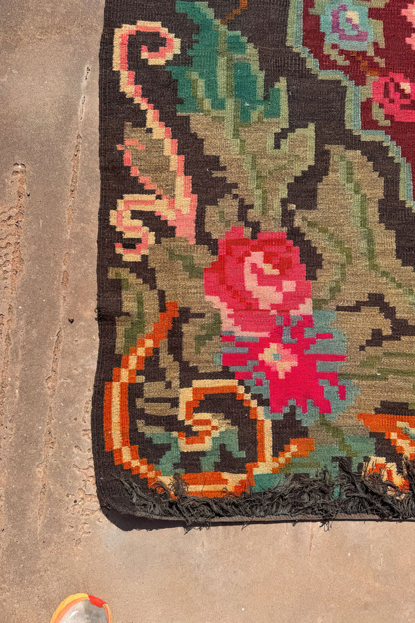 no. 2 | vintage turkish floral area rug