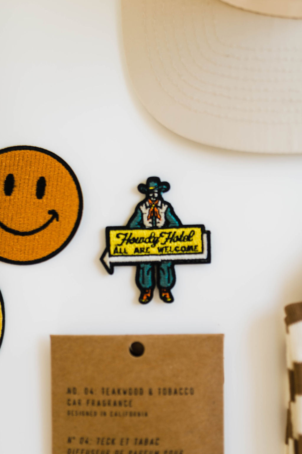howdy hotel | embroidered patch