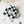 medium claw clip | black checkered