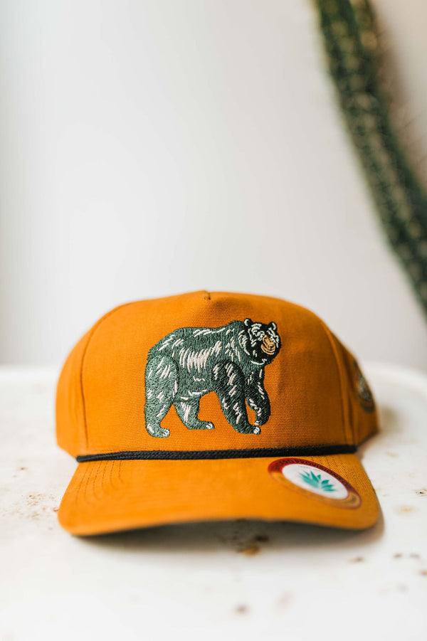 bear hat | yellow