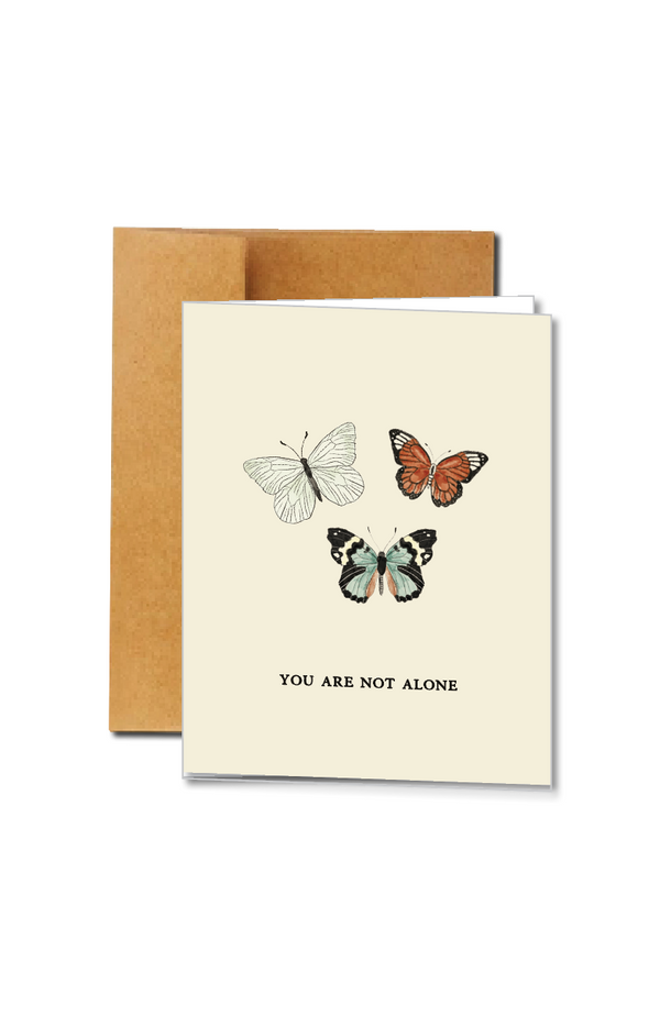 not alone | card