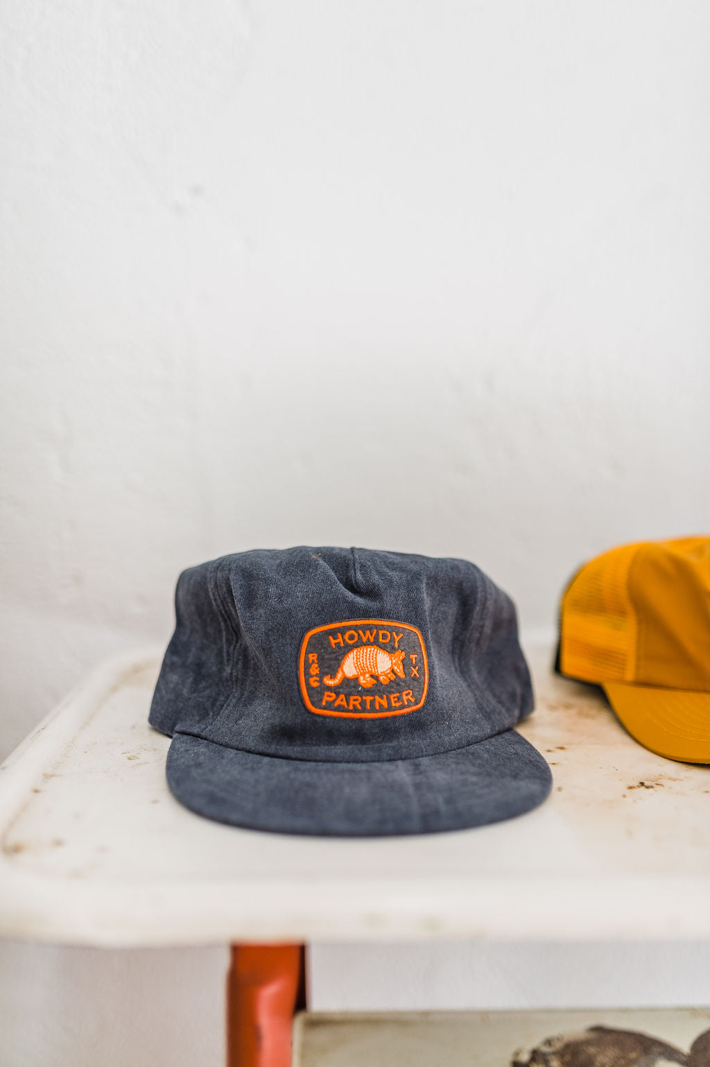 howdy partner | slate blue cotton field trip hat