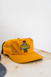 howdy hotel | yellow nylon field trip trucker hat