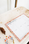 weekly planner notepad | calico