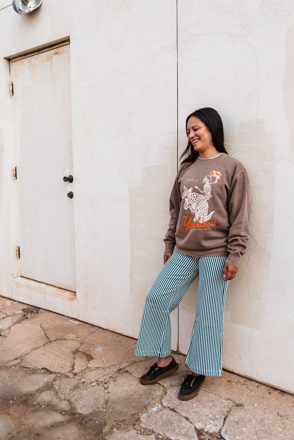 yeehaw | pigment clay sweatshirt