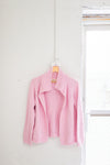 ramble cozy cardigan | petal pink