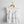 ruffled tiered top | white